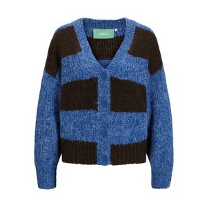 JJXX Geacă tricotată 'Bonnie' negru / albastru marin imagine