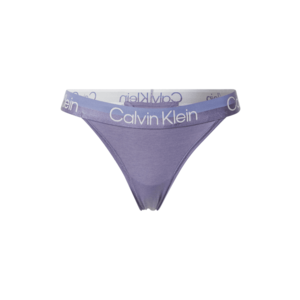 Calvin Klein Underwear Tanga albastru fumuriu / mov deschis / gri deschis imagine