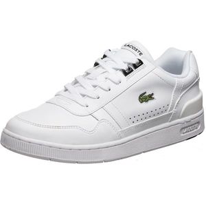 LACOSTE Sneaker low 'T-Clip' alb / roșu / verde imagine
