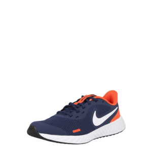 NIKE Pantofi sport 'Revolution 5' bleumarin / alb / portocaliu închis imagine