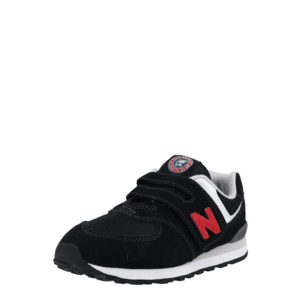 new balance Sneaker negru / alb / roșu imagine