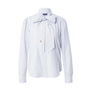 Polo Ralph Lauren Bluză albastru deschis / alb imagine