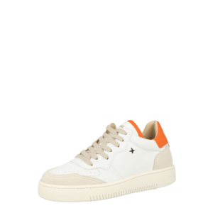 New Lab Sneaker low alb / bej / portocaliu imagine