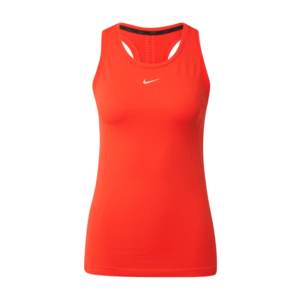 NIKE Sport top roșu orange / gri argintiu imagine