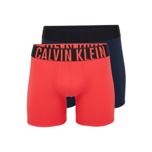 Calvin Klein Underwear Boxeri negru / albastru marin / roșu deschis imagine