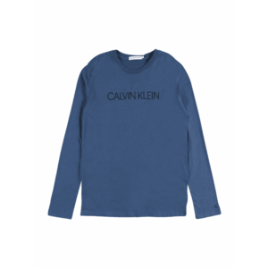 Calvin Klein Jeans Tricou albastru porumbel / negru imagine