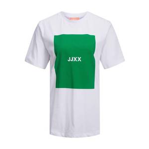 JJXX Tricou 'JXAMBER' verde / alb imagine