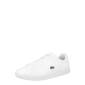 LACOSTE Sneaker low 'Carnaby' alb / verde / roșu imagine