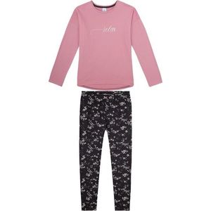 SANETTA Pijamale rosé / negru imagine