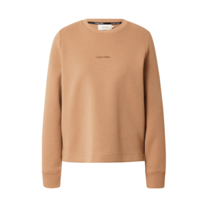 Calvin Klein Bluză de molton maro cămilă imagine