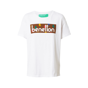 UNITED COLORS OF BENETTON Tricou alb / mai multe culori imagine