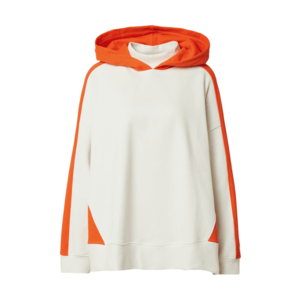 BOSS Casual Bluză de molton 'C_Eblocky' alb / portocaliu imagine