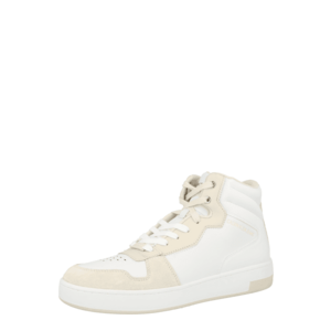 Calvin Klein Jeans Sneaker înalt alb / bej imagine