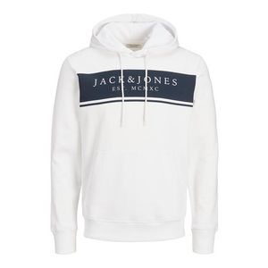 JACK & JONES Bluză de molton alb imagine