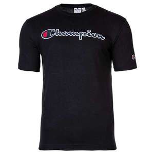 Champion Authentic Athletic Apparel Tricou negru / alb / roșu / bleumarin imagine