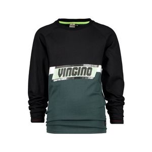 VINGINO Tricou 'Jevon' verde / negru / alb / verde pastel imagine