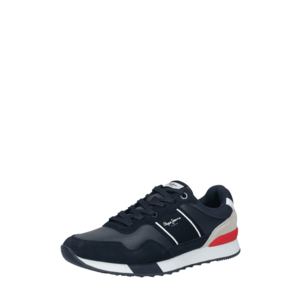 Pepe Jeans Sneaker low albastru / gri / roșu imagine