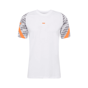 NIKE Tricou funcțional alb / gri / portocaliu imagine