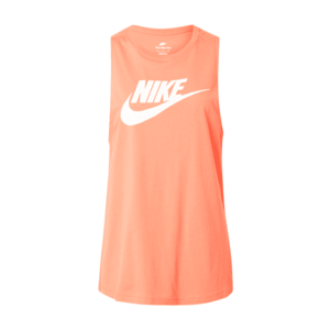 Nike Sportswear Top portocaliu / alb imagine