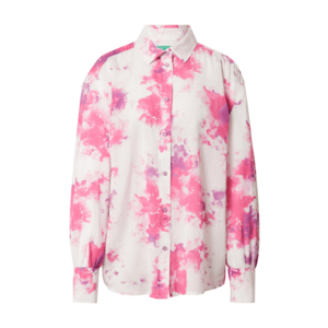UNITED COLORS OF BENETTON Bluză roz / mov deschis / alb imagine