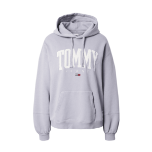 Tommy Jeans Bluză de molton mov lavandă / alb imagine