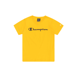 Champion Authentic Athletic Apparel Tricou galben / albastru marin imagine