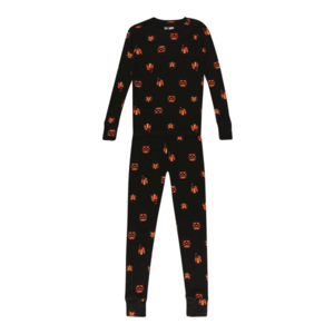 GAP Pijamale negru / portocaliu imagine