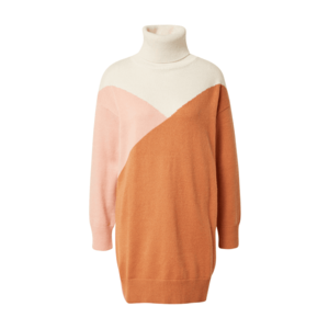 ROXY Rochie tricotat portocaliu închis / roz deschis / bej imagine