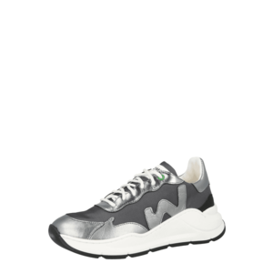 WOMSH Sneaker low gri închis / argintiu imagine