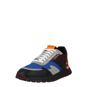 MICHAEL Michael Kors Sneaker low 'MILES' alb / roșu burgundy / albastru închis / negru / portocaliu imagine