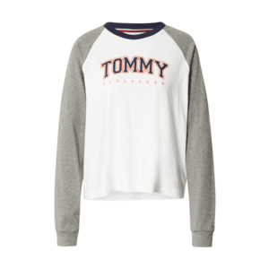 Tommy Hilfiger Underwear Bluză de noapte gri amestecat / alb / albastru închis / portocaliu deschis imagine
