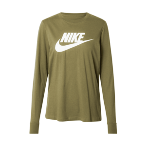 Nike Sportswear Tricou oliv / alb imagine