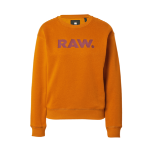 G-Star RAW Bluză de molton portocaliu închis / mov zmeură imagine