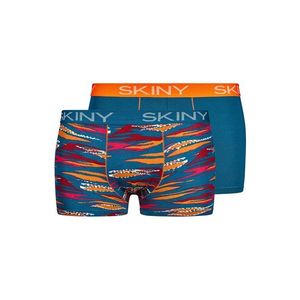 Skiny Boxeri albastru pastel / roșu / portocaliu / roz pitaya imagine