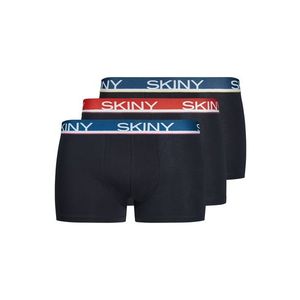 Skiny Boxeri negru / bleumarin / roșu / alb imagine