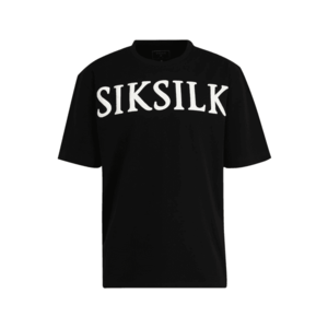 SikSilk Tricou negru / alb imagine