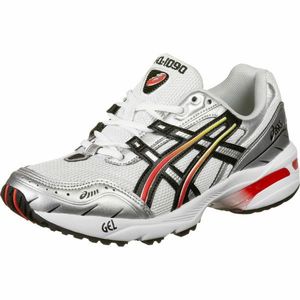 ASICS SportStyle Sneaker low 'GEL-1090' alb / argintiu / galben / roșu imagine