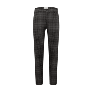 !Solid Pantaloni eleganți 'Barro' negru / gri închis imagine