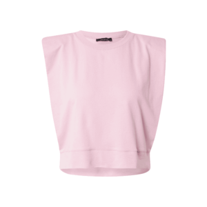 Trendyol Bluză de molton roz deschis imagine