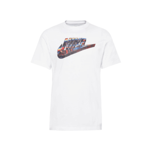 Nike Sportswear Tricou alb / albastru / roșu / galben / albastru deschis imagine