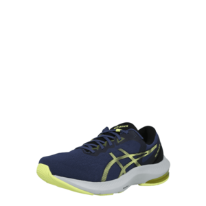 ASICS Sneaker de alergat albastru / negru / galben neon imagine