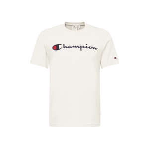 Champion Authentic Athletic Apparel Tricou bleumarin / alb murdar / roșu imagine