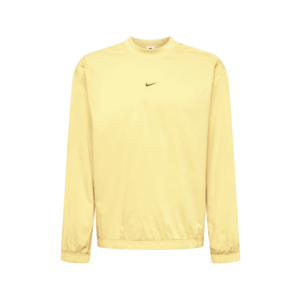 Nike Sportswear Bluză de molton galben / negru imagine
