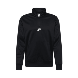 Nike Sportswear Bluză de molton 'REPEAT' negru / alb imagine