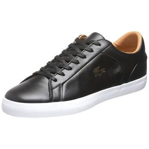 LACOSTE Sneaker low 'Lerond' negru / auriu imagine