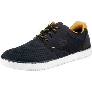 RIEKER Sneaker low bleumarin / galben muștar imagine