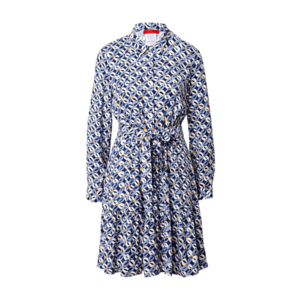 MAX&Co. Rochie tip bluză 'ROSATEA' albastru marin / alb / albastru fumuriu / portocaliu imagine
