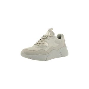 BULLBOXER Sneaker low alb coajă de ou / maro cămilă imagine