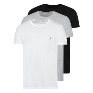AllSaints Shirt 'Tonic' gri amestecat / negru / alb imagine