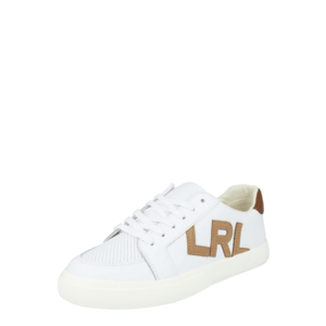 Lauren Ralph Lauren Sneaker low 'JAEDE' maro / alb imagine